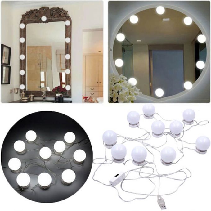 Kit De Lumières De Miroir De Courtoisie à LED Pour Coiffeuse De Maquillage