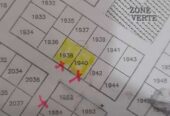 EN VENTE 2LOTS COLLES DE 500M2