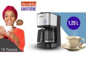 Cafetière 1,25L/750W goutte à goutte Decakila