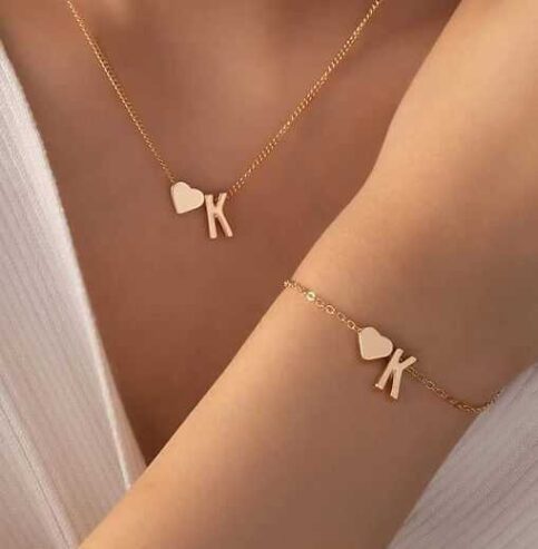 Ensemble chaîne et bracelet