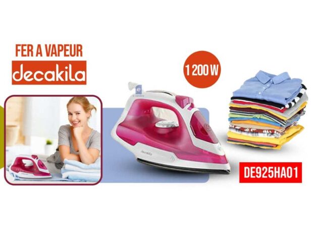 Fer à vapeur Decakila 1200W