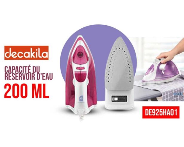 Fer à vapeur Decakila 1200W