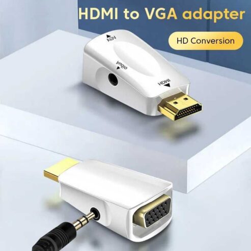 Adaptateur convertisseur mâle vers VGA