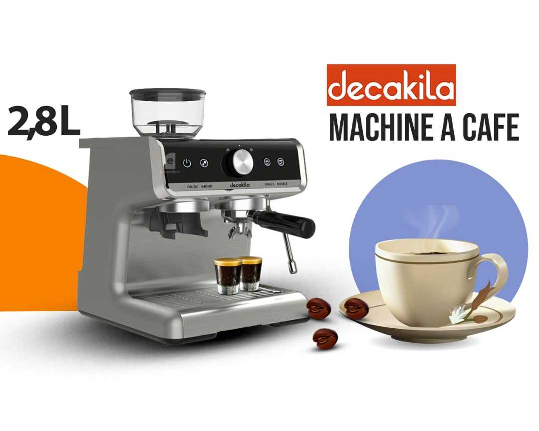 Machine à café Expresso avec moulin