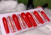 Press nail