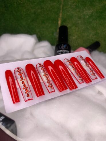 Press nail