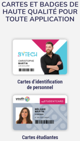 Badge et carte