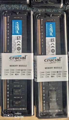 Mémoire RAM DDR3 4 GB et 8 GB