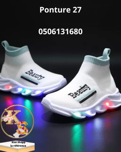 Chaussure lumineux pour enfant