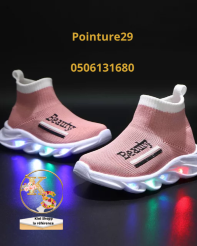 Chaussure lumineux pour enfant