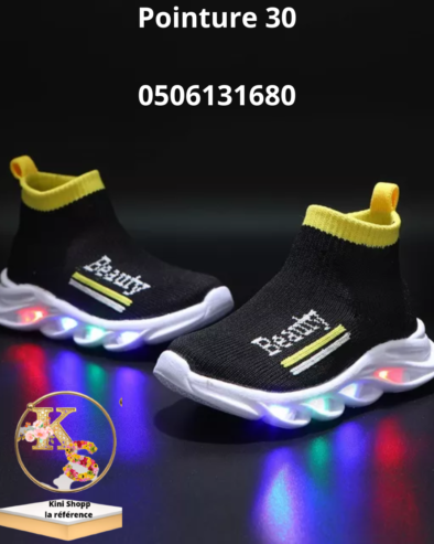 Chaussure lumineux pour enfant