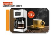 Cafetière goutte à goutte Decakila 1,5L 900W