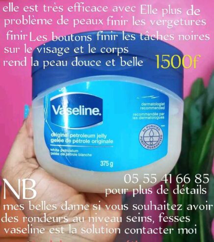 Vaseline pommade pour le corps