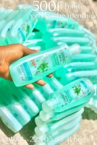 Gel douche mentholé
