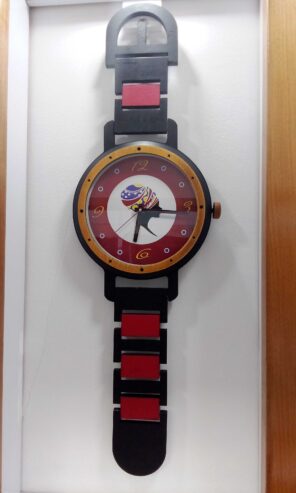 Horloge murale format RLX Made In Côte d’Ivoire