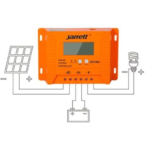 Contrôleur de charge solaire Jarrett 30A 12V/24V contrôleur