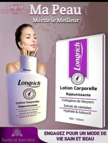 Longrich gamme beauté et Rajeunissant