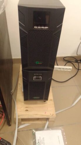 Onduleur 6KVA GREEN POWER ONLINE pour une alimentation élect