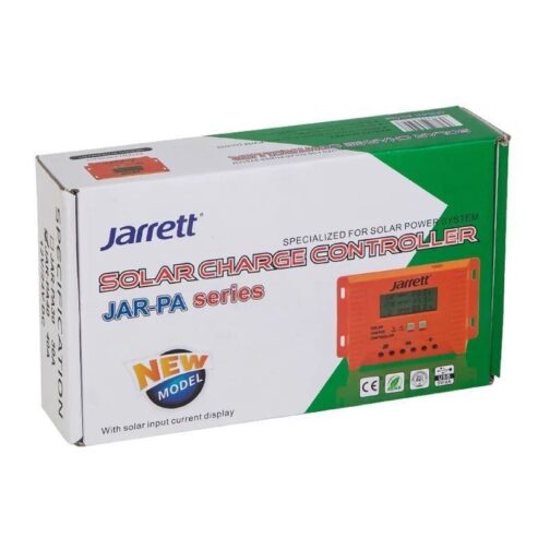 Contrôleur de charge solaire Jarrett 30A 12V/24V contrôleur