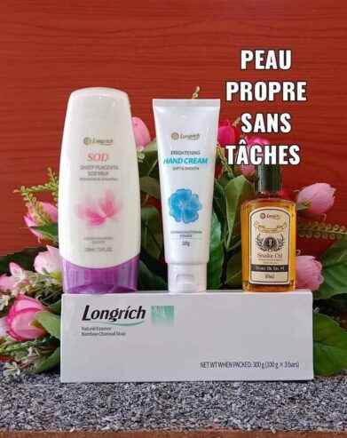 Gamme Longrich sans tâches corporelle