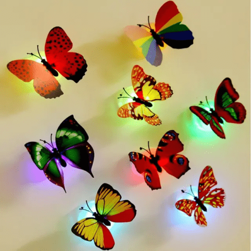 Papillons lumineux