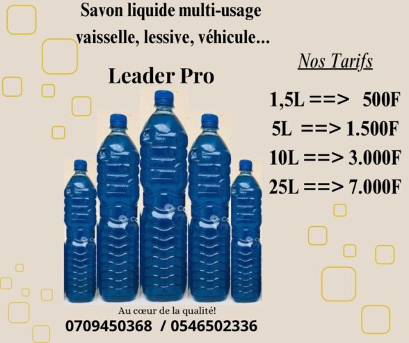 Savon liquide Leader Pro