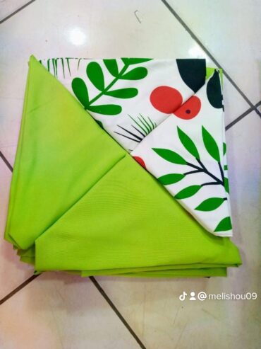 Draps de lit 100% coton