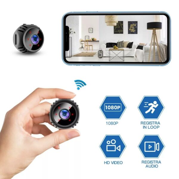 1080P HD Mini Spy Wifi Camera
