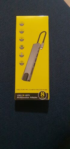 Votre adaptateur multiports USB Type C 8 en 1