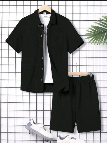 Ensemble Pantalon et chemise petit garçon