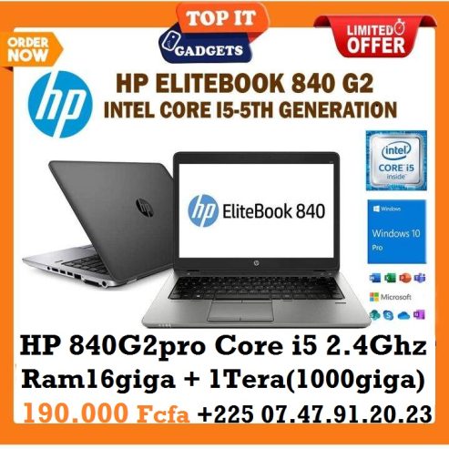 Portable ultrabook HP Elitebook 840 G2 Core i5 -0747912023