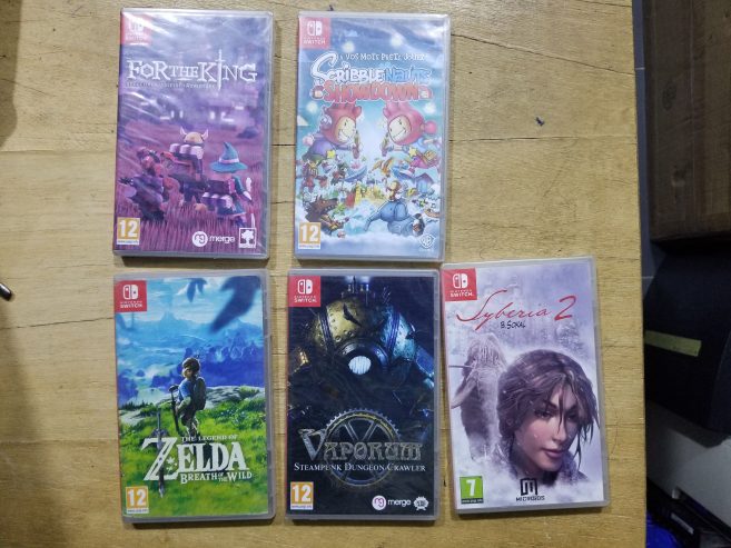 Disquette Nintendo switch