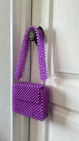 Sac en perles artisanale