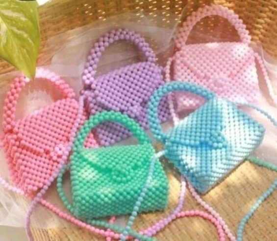 Sac en perles artisanale