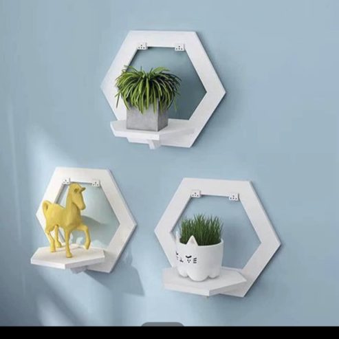 Étagère murale décoratif 3 en 1 importé