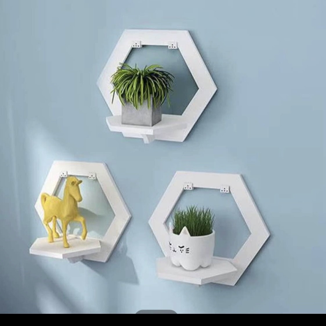 Étagère murale décoratif 3 en 1 importé