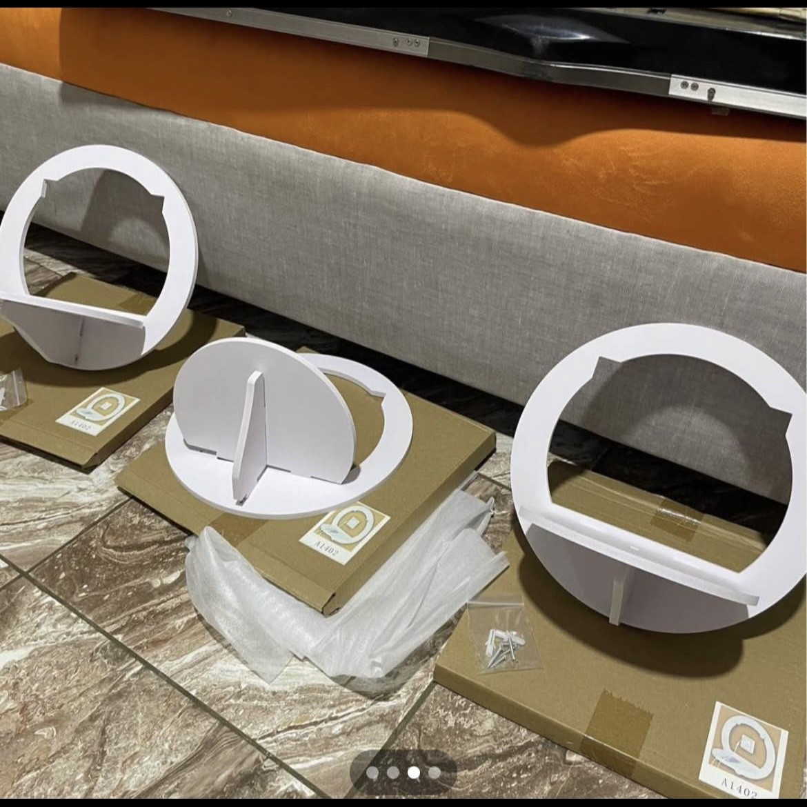 Étagère murale décoratif 3 en 1 importé