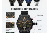 Montre à Quartz Tendance CRRJU Etanche
