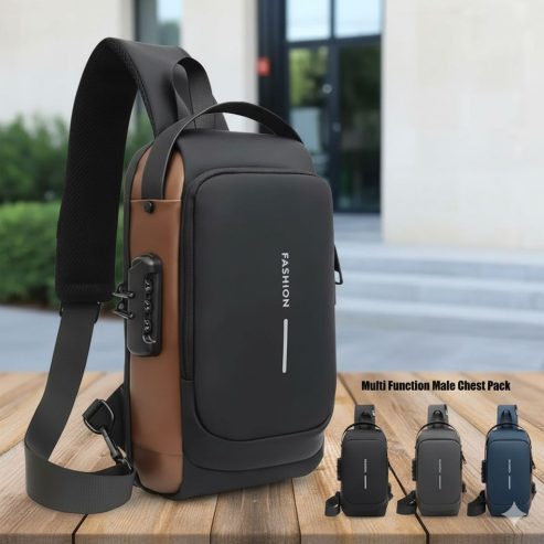 🎒 SAC DE POITRINE MULTIFONCTION